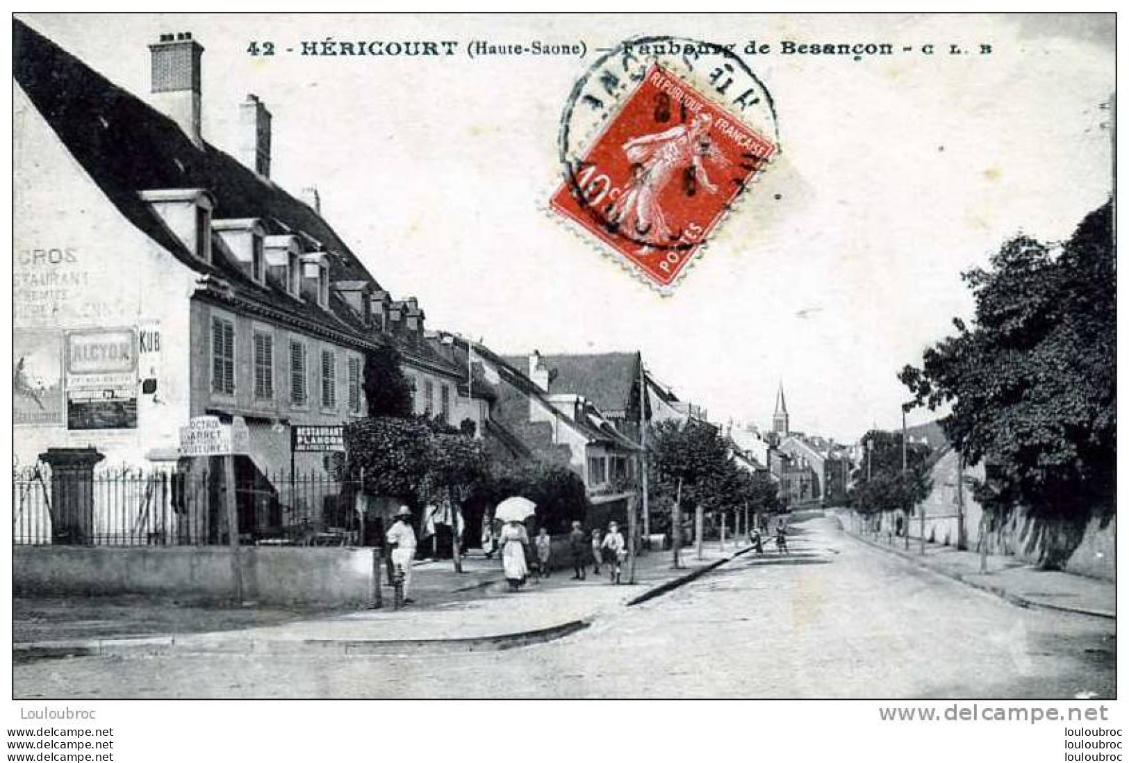 70 HERICOURT FAUBOURG DE BESANCON - Andere & Zonder Classificatie