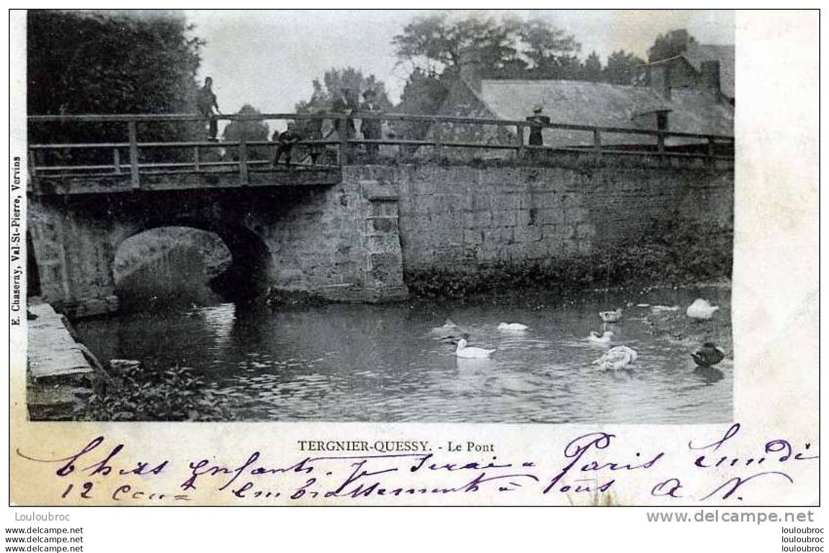 02 TERGNIER QUESSY LE PONT - Sonstige & Ohne Zuordnung