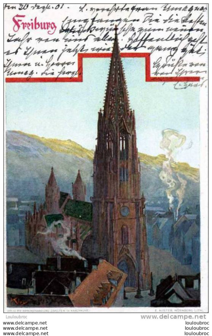 FREIBURG E. NISTER VOYAGEE 1901 - Freiburg I. Br.