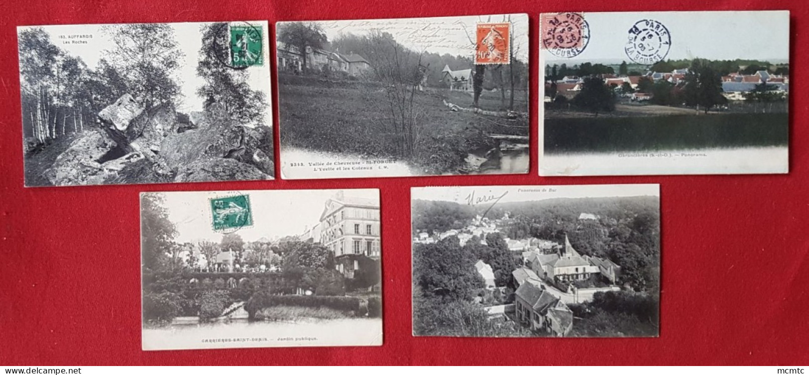 11 Cartes Divers  -( 78 - Yvelines ) - Andere & Zonder Classificatie