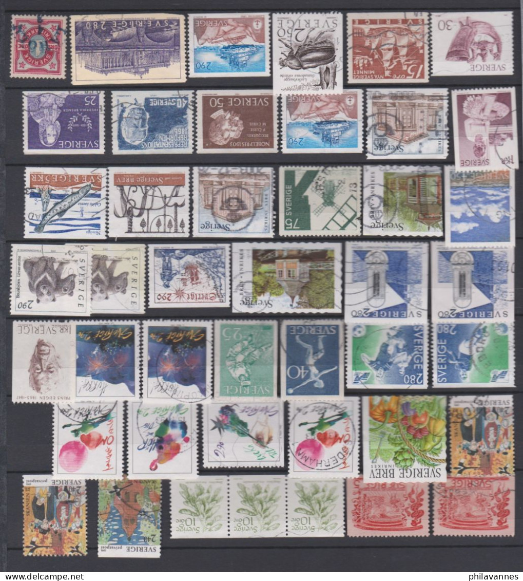 SUEDE, Petite Collection De 210 Timbres ( SN24/111/su) - Collections (sans Albums)