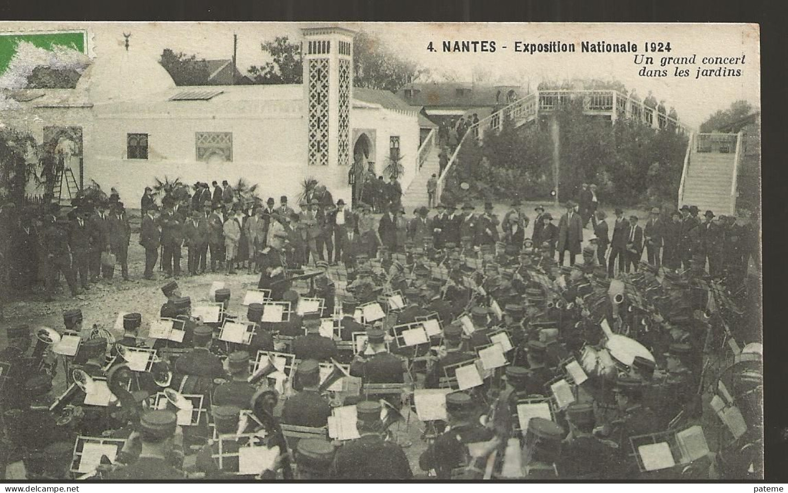 Nantes Exposition 1924 Un Grand Concert - Nantes