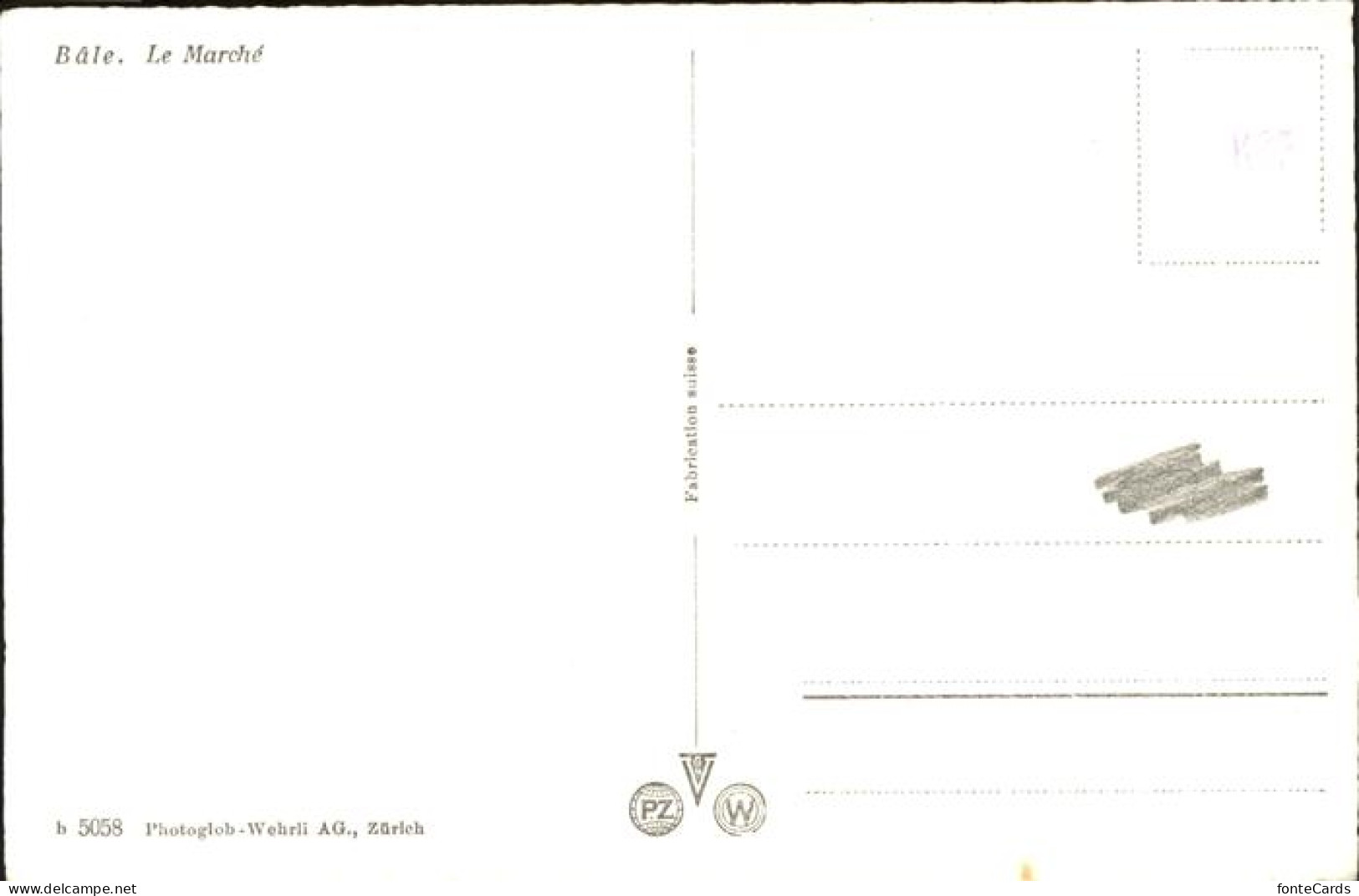 11357762 Basel BS Marktplatz Basel - Andere & Zonder Classificatie