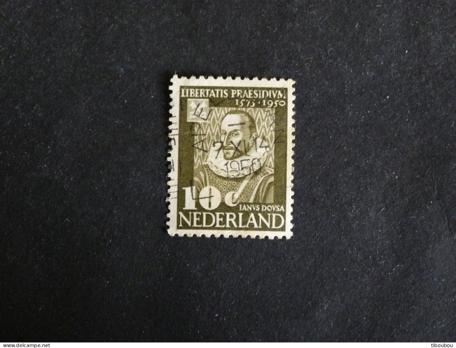 PAYS BAS NEDERLAND YT 547 OBLITERE - JANUS DOUSA / UNIVERSITE DE LEYDE - Used Stamps