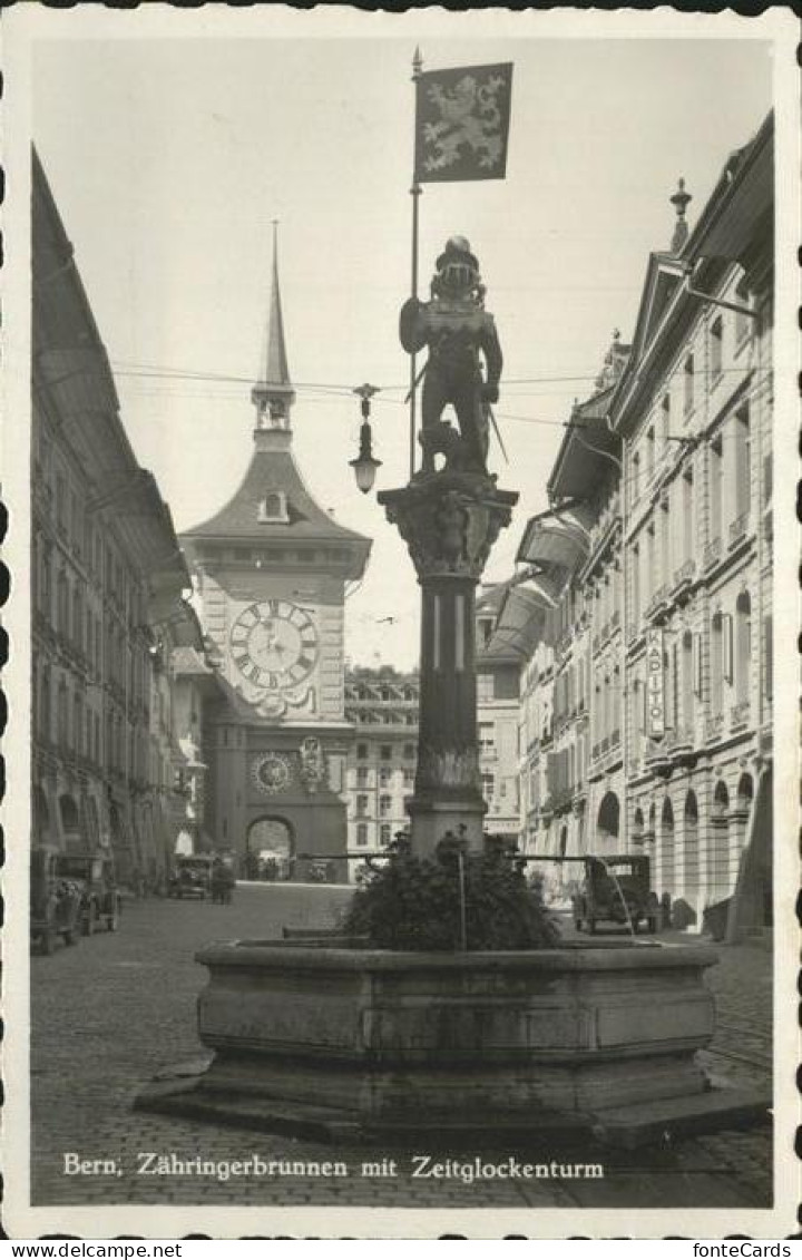 11357761 Bern BE Zaehringerbrunnen Zeitglockenturm Bern - Sonstige & Ohne Zuordnung