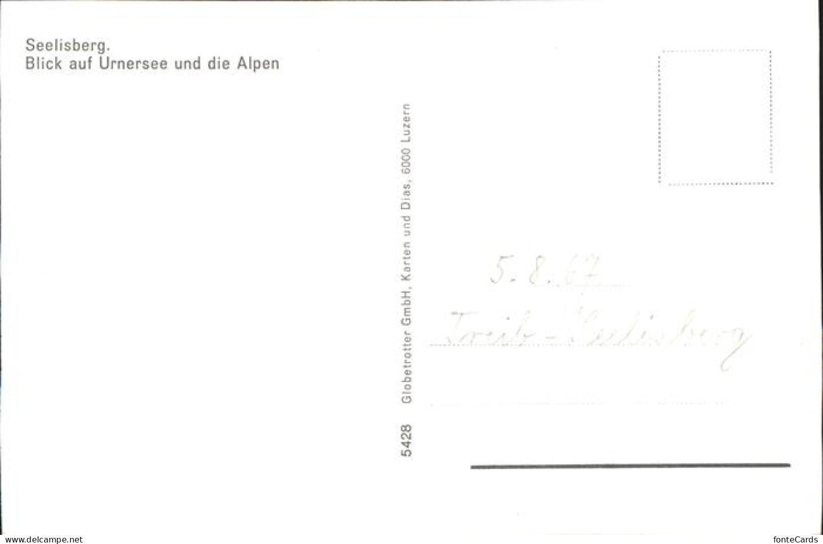 11357754 Seelisberg UR Urnersee Alpen Seelisberg - Andere & Zonder Classificatie