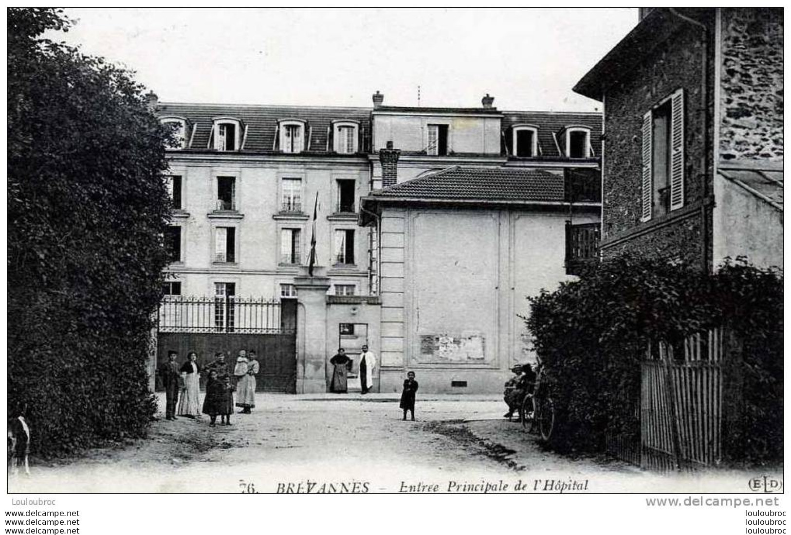 94 BREVANNES ENTREE PRINCIPALE DE L'HOPITAL ELD N°76 - Limeil Brevannes