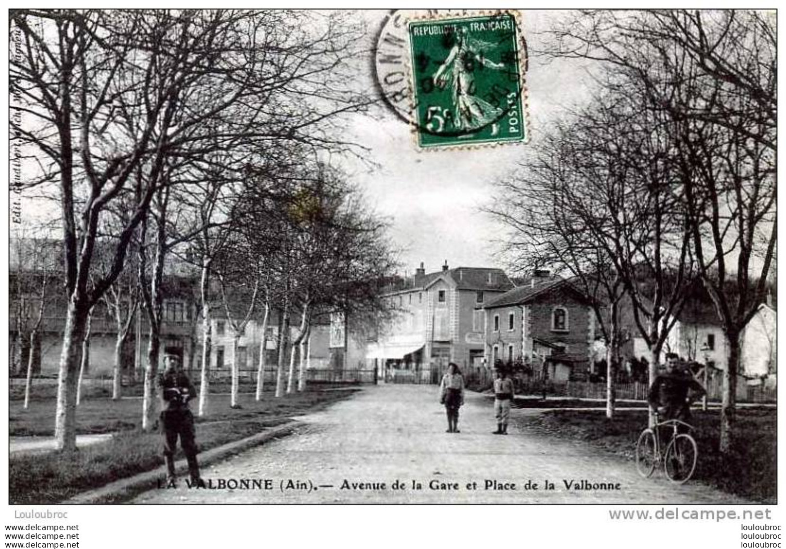 01 LA VALBONNE AVENUE DE LA GARE ET PLACE DE LA VALBONNE EDIT GAUDIBERT - Ohne Zuordnung