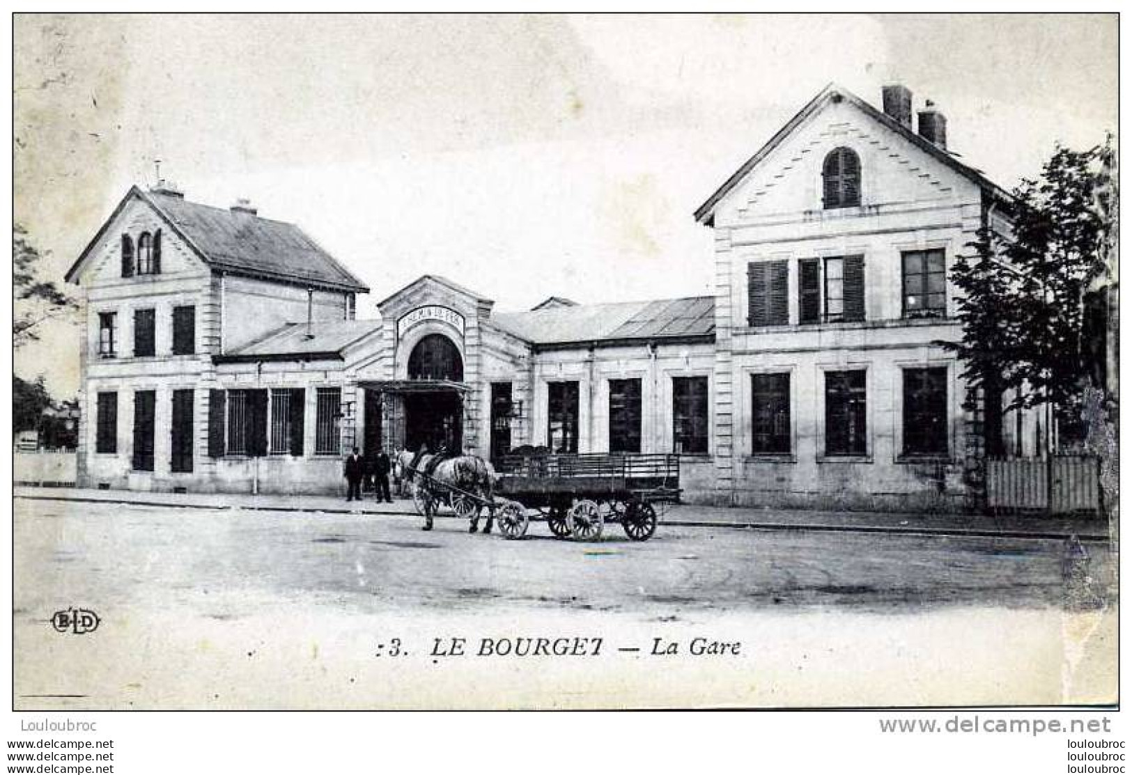 93 LE BOURGET LA GARE ELD N°3 - Le Bourget