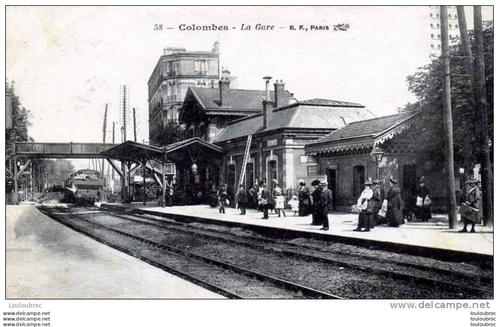 92 COLOMBES LA GARE EDIT B.F. - Colombes