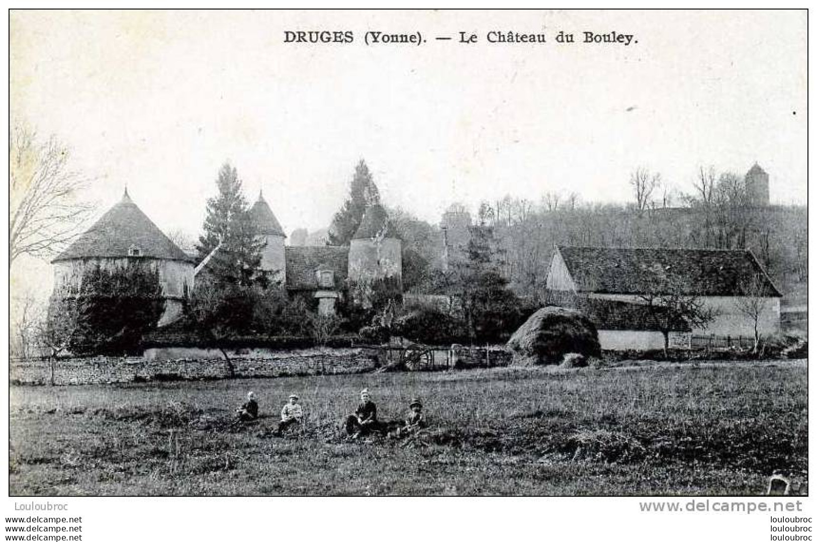 89 DRUGES LE CHATEAU DU BOULEY - Autres & Non Classés