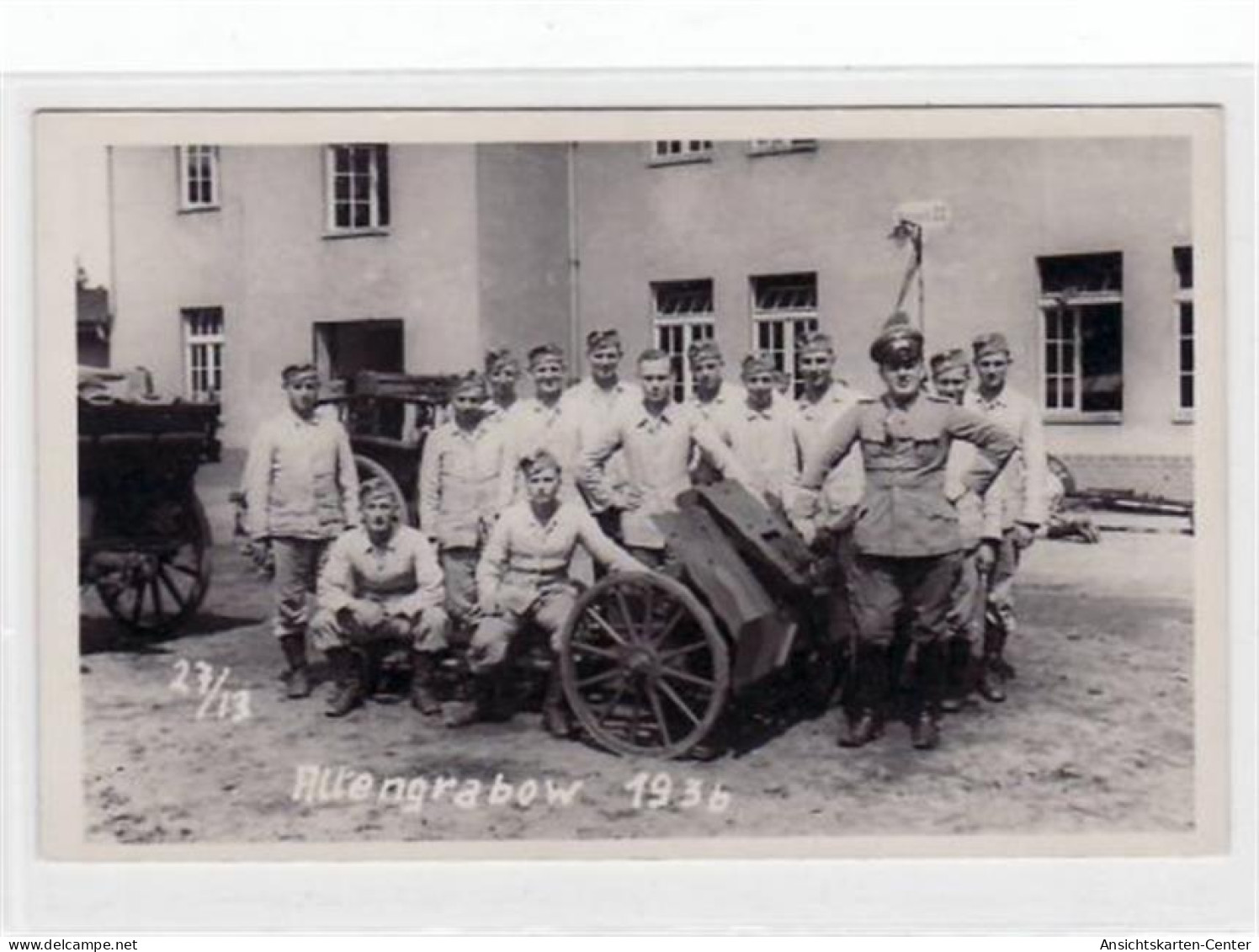 39009708 - Altengrabow Mit Soldaten 1936 Ungelaufen  Gute Erhaltung. - Autres & Non Classés