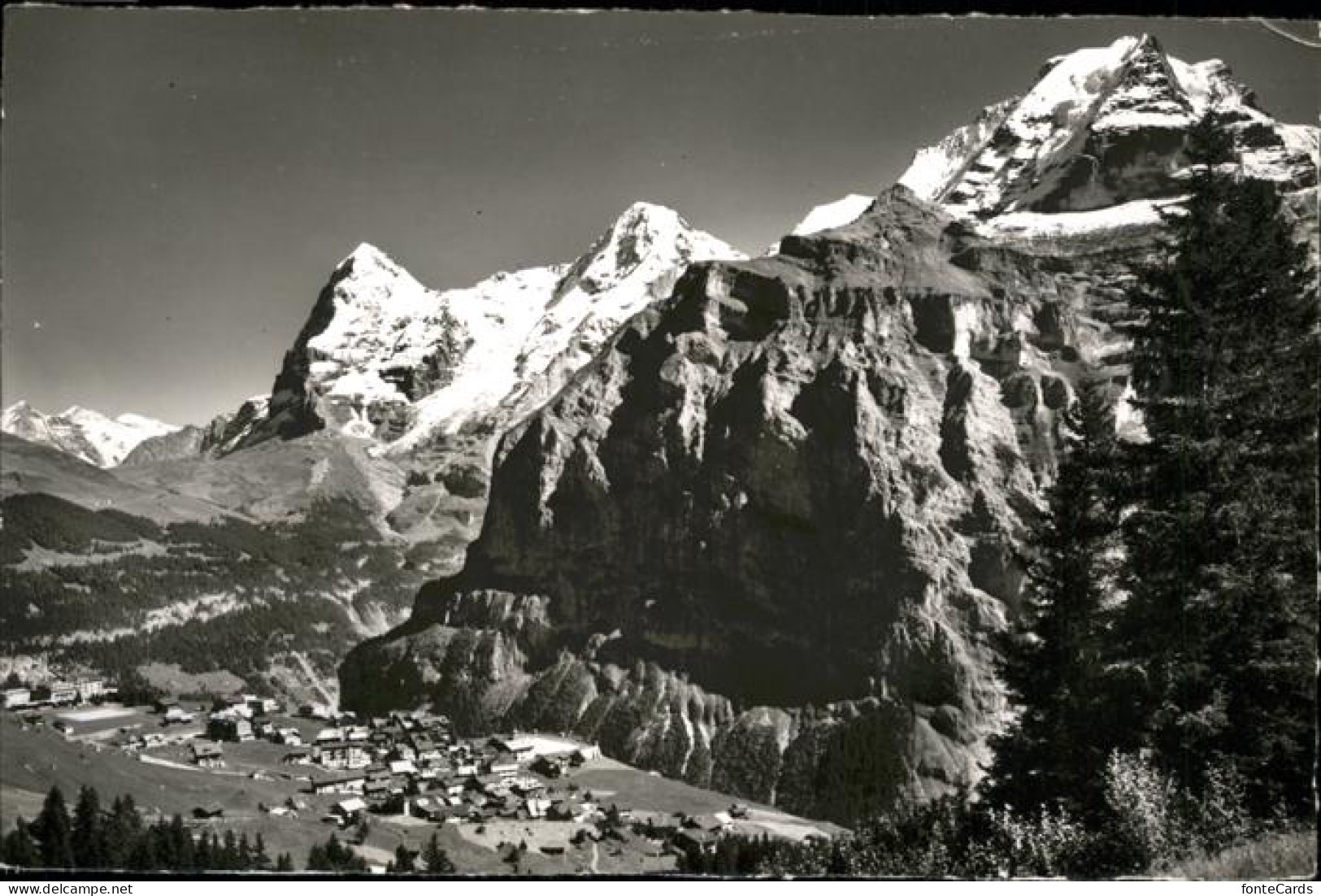 11357717 Muerren BE Eiger Moench Jungfrau Muerren - Andere & Zonder Classificatie