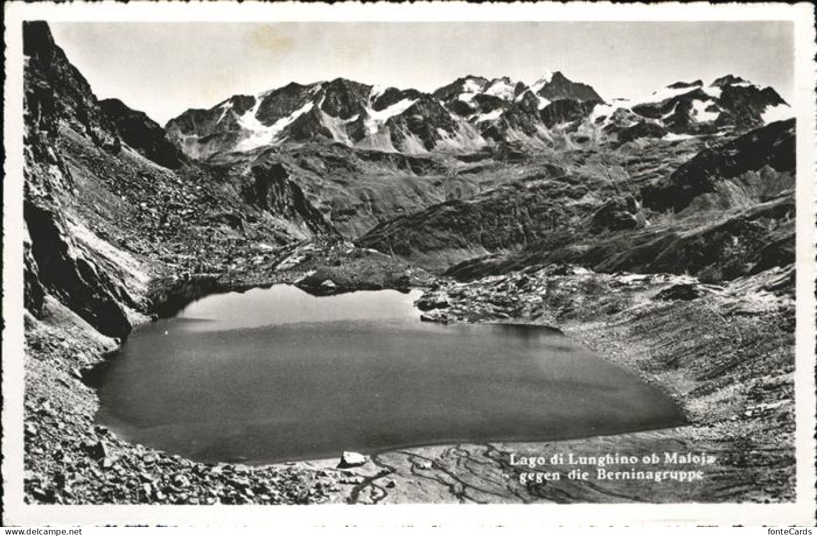 11357704 Bernina GR Lago Di Lunghino Maloj Bernina GR - Andere & Zonder Classificatie