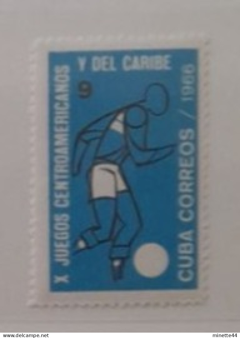 CUBA 1966 MNH** FOOTBALL FUSSBALL SOCCER CALCIO VOETBAL FUTBOL FUTEBOL FOOT FOTBAL - Unused Stamps