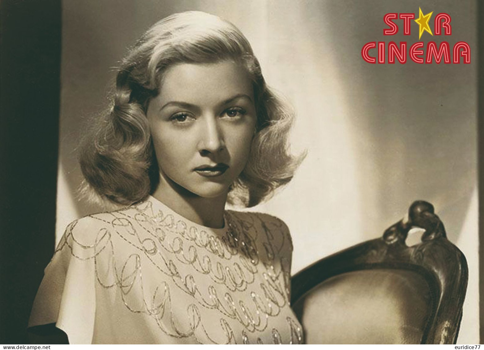 CARTEL-POSTER Size:45x32 Cm. Aprox.Stars Of Cinema - Gloria Grahame Postcard Collector - Actors