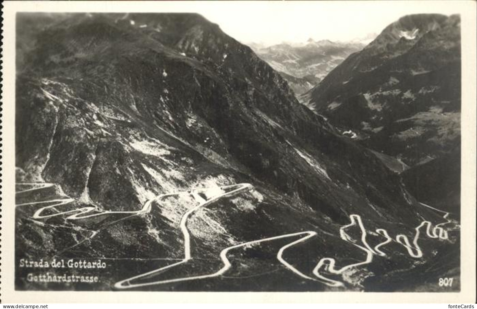 11357631 Gotthardpass Strada Del Gottardo Gotthardstrasse Gotthard, St. - Autres & Non Classés