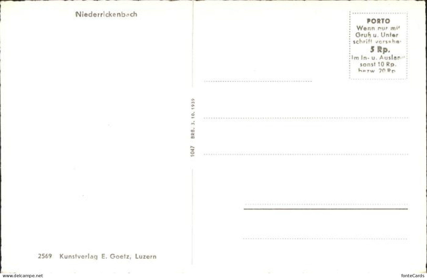 11357608 Niederrickenbach  Niederrickenbach - Andere & Zonder Classificatie