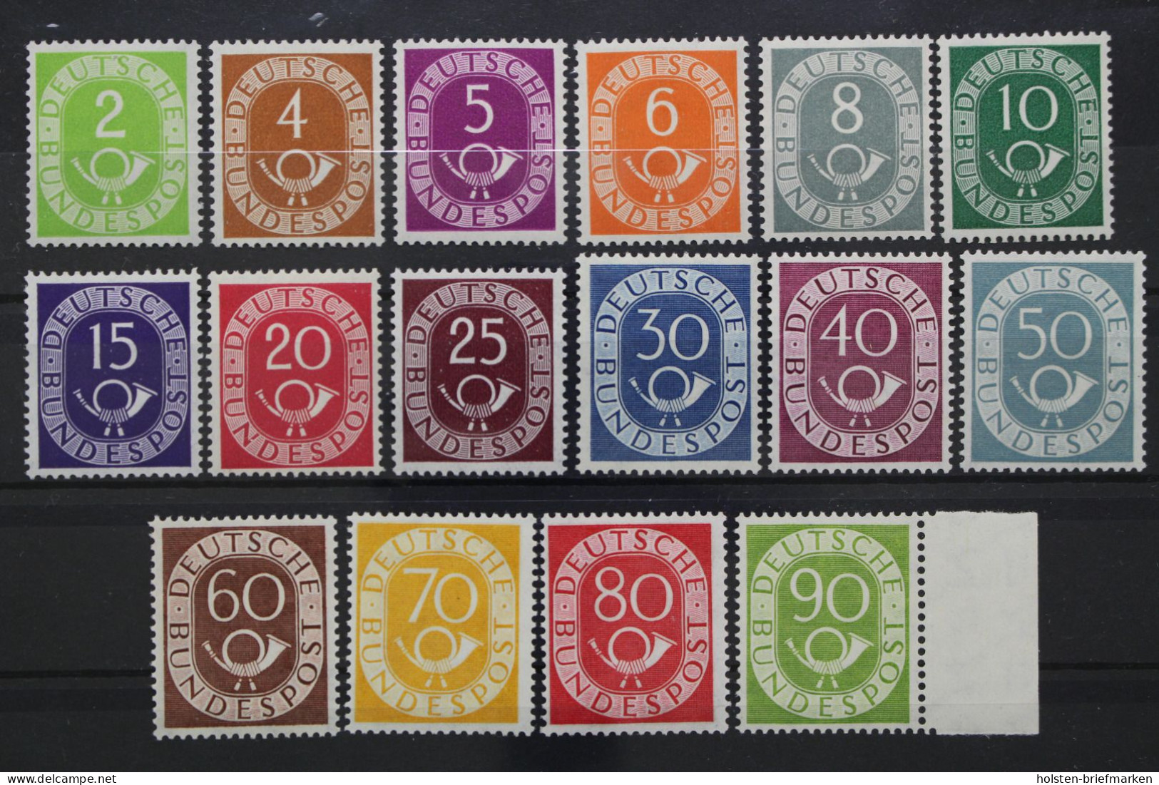 Deutschland (BRD), MiNr. 123-138, Postfrisch, BPP Signatur - Andere & Zonder Classificatie