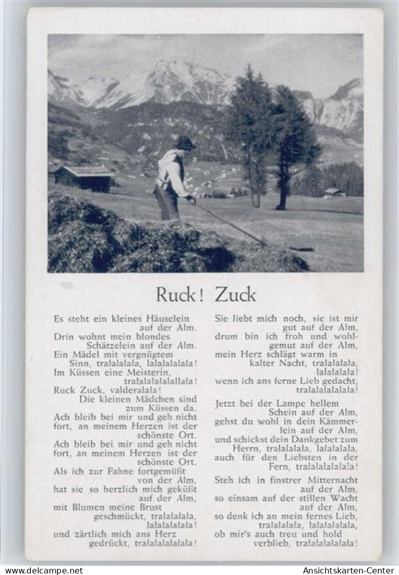 12040508 - Liederkarten Ruck, Zuck - - Altri & Non Classificati