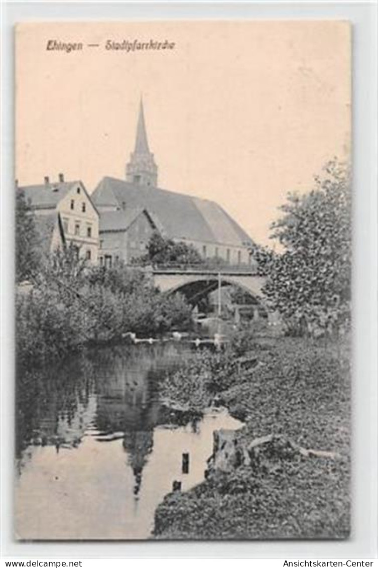 39110808 - Ehingen. Stadtpfarrkirche Ungelaufen  Gute Erhaltung. - Altri & Non Classificati