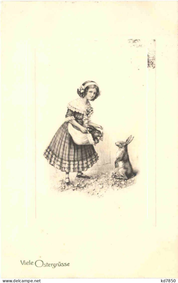 Ostern - Hase - Mädchen - Ostern