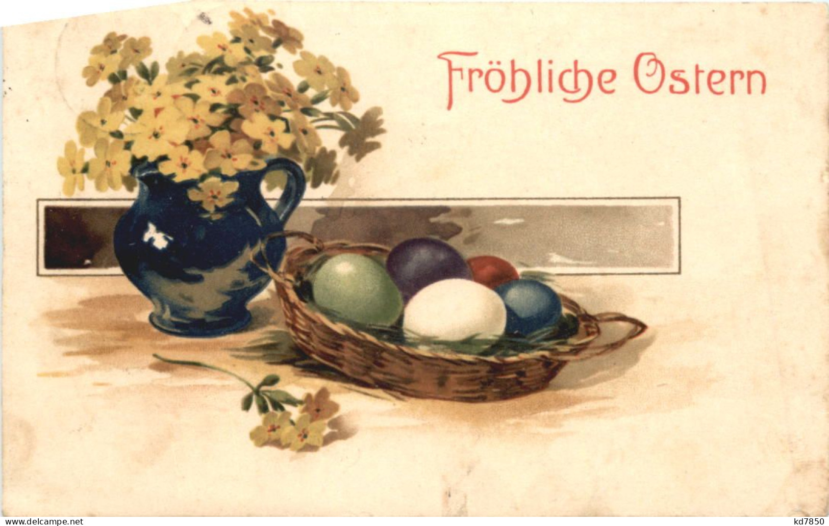 Ostern - Blumen - Eier - Pasen