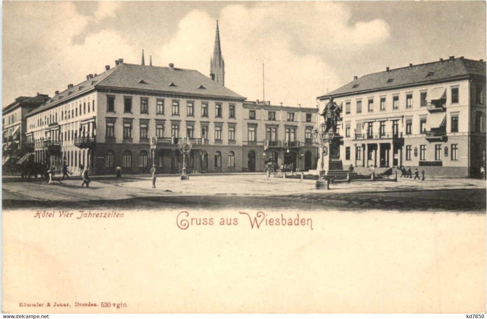 Gruss Aus Wiesbaden - Hotel Vier Jahreszeiten - Wiesbaden