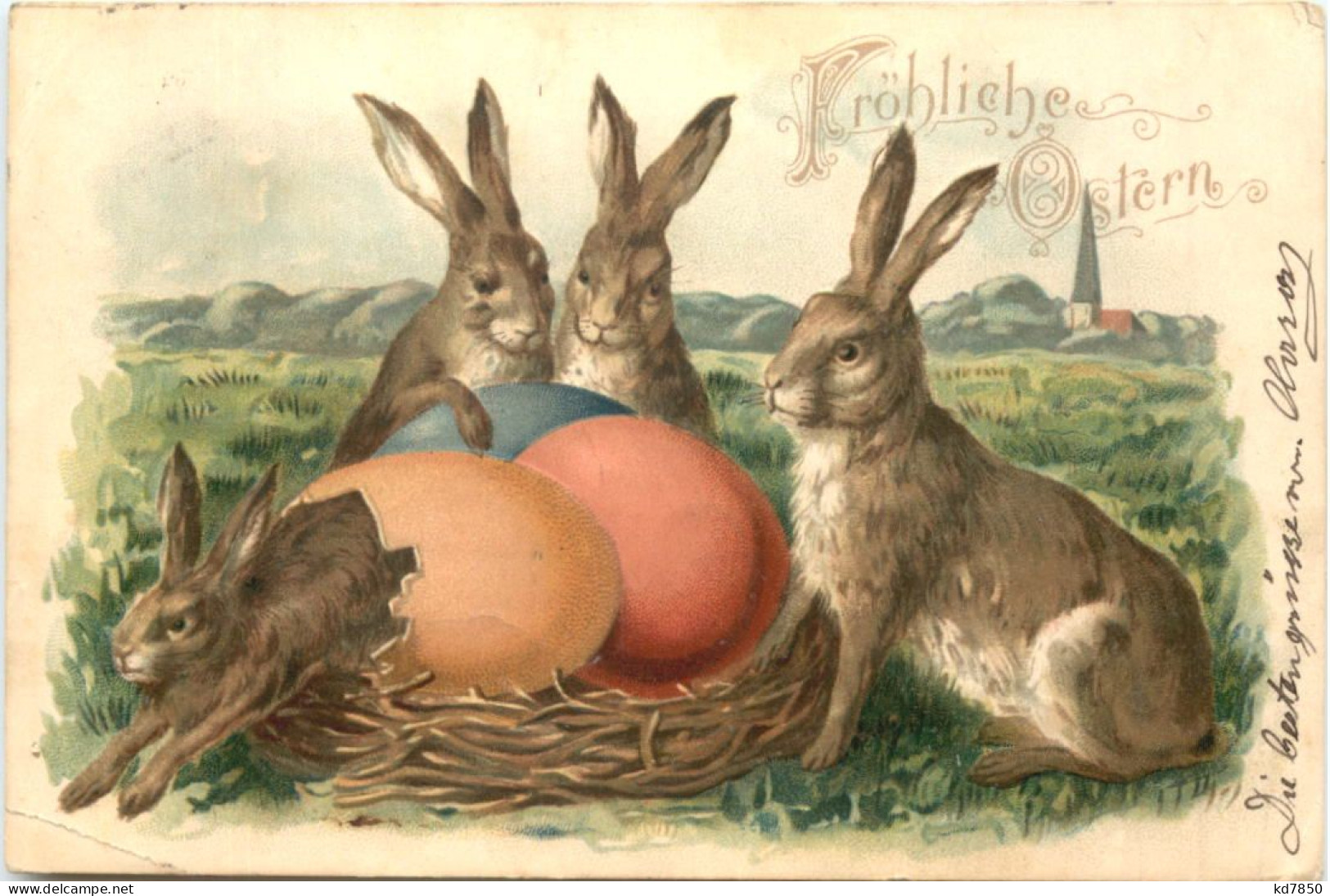 Ostern - Hasen - Eier - Pasen
