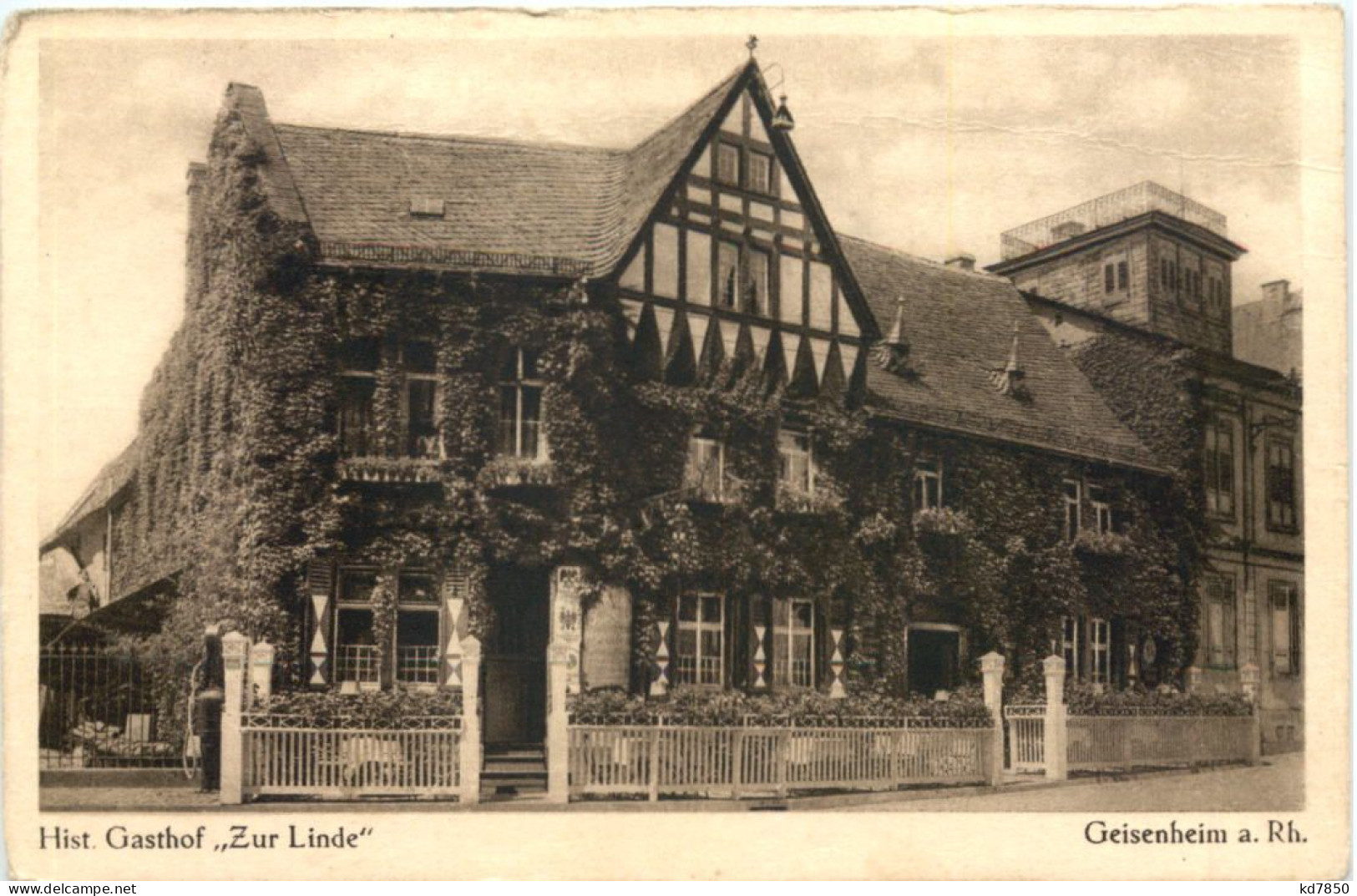 Geisenheim Am Rhein - Gasthof Zut Linde - Autres & Non Classés