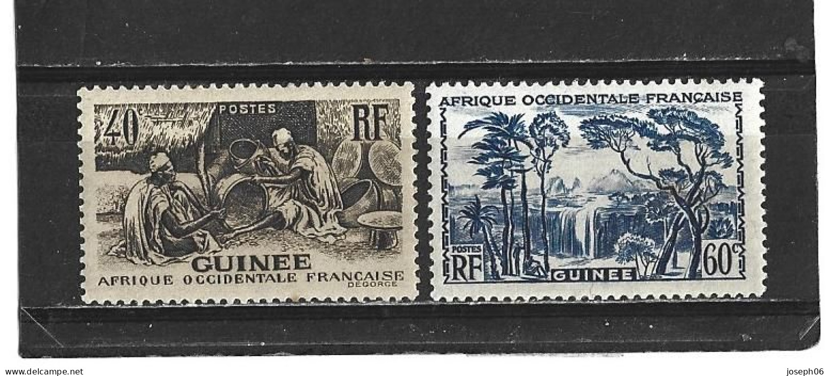 GUINEE   1939-40   Y.T. N° 158  à  168  Incomplet  NEUF** - Unused Stamps