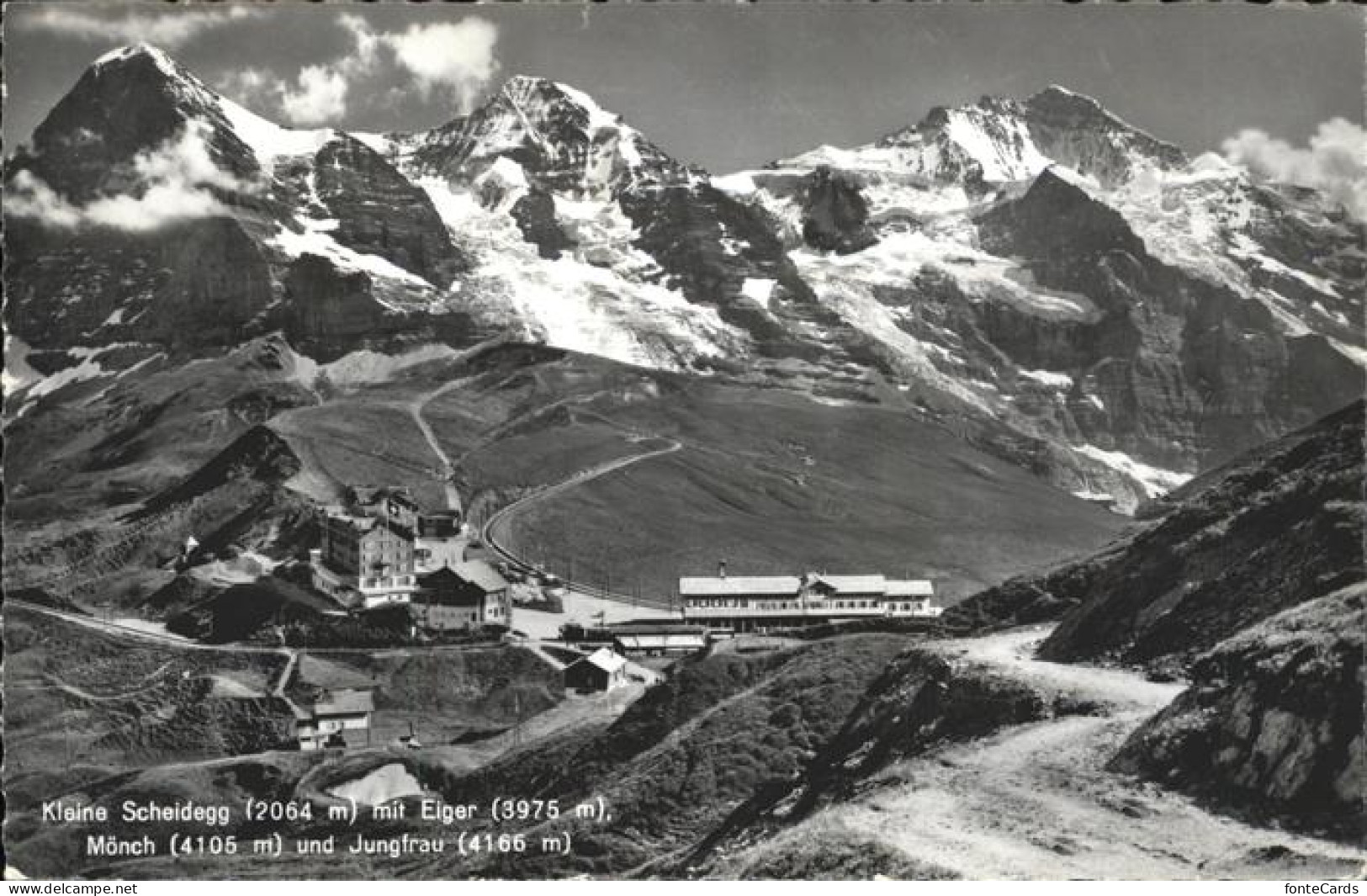 11357578 Kleine Scheidegg Interlaken Eiger Moench Jungfrau  Kleine Scheidegg - Andere & Zonder Classificatie