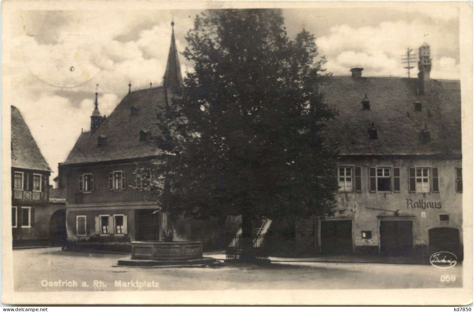 Oestrich Am Rhein - Marktplatz - Oestrich-Winkel