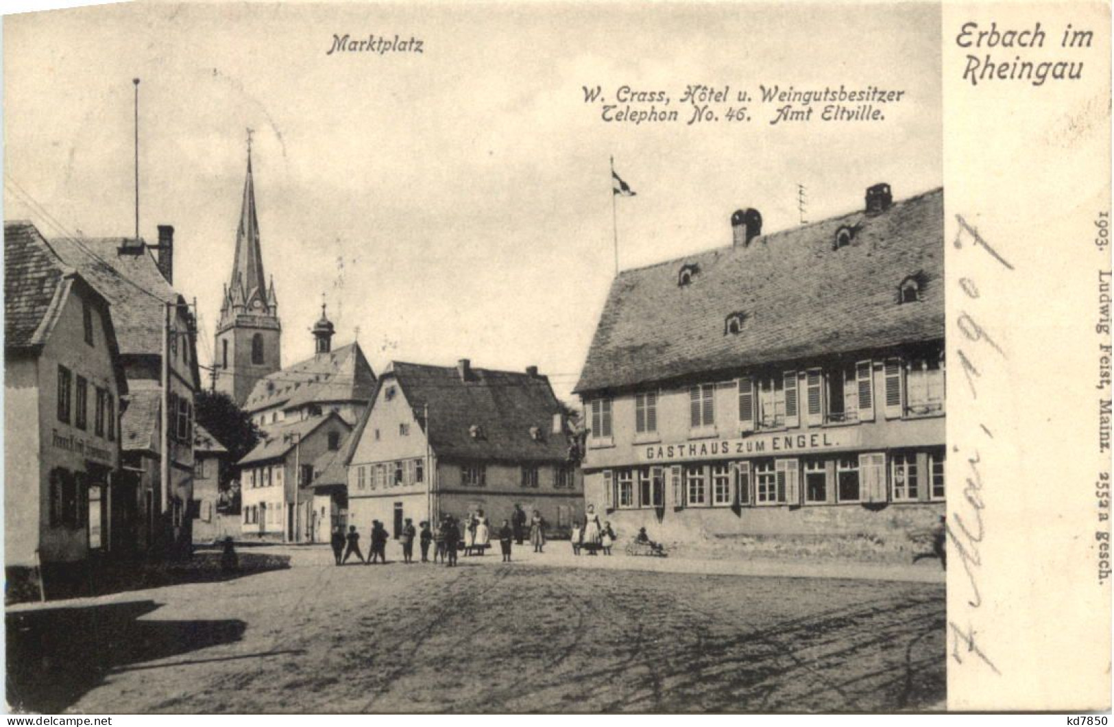 Erbach Im Rheingau - Marktplatz - Eltville