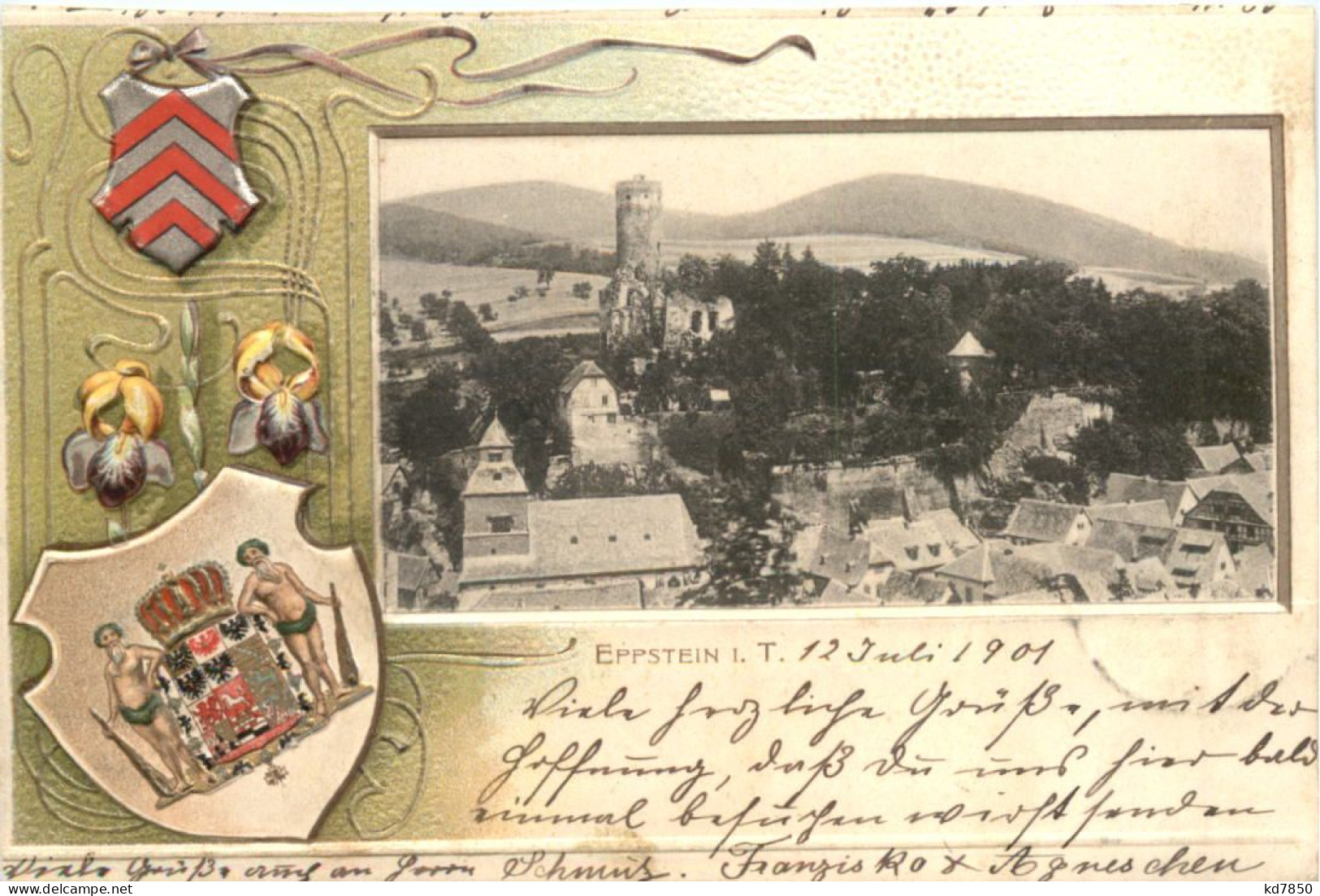 Eppstein Im Taunus - Litho - Autres & Non Classés