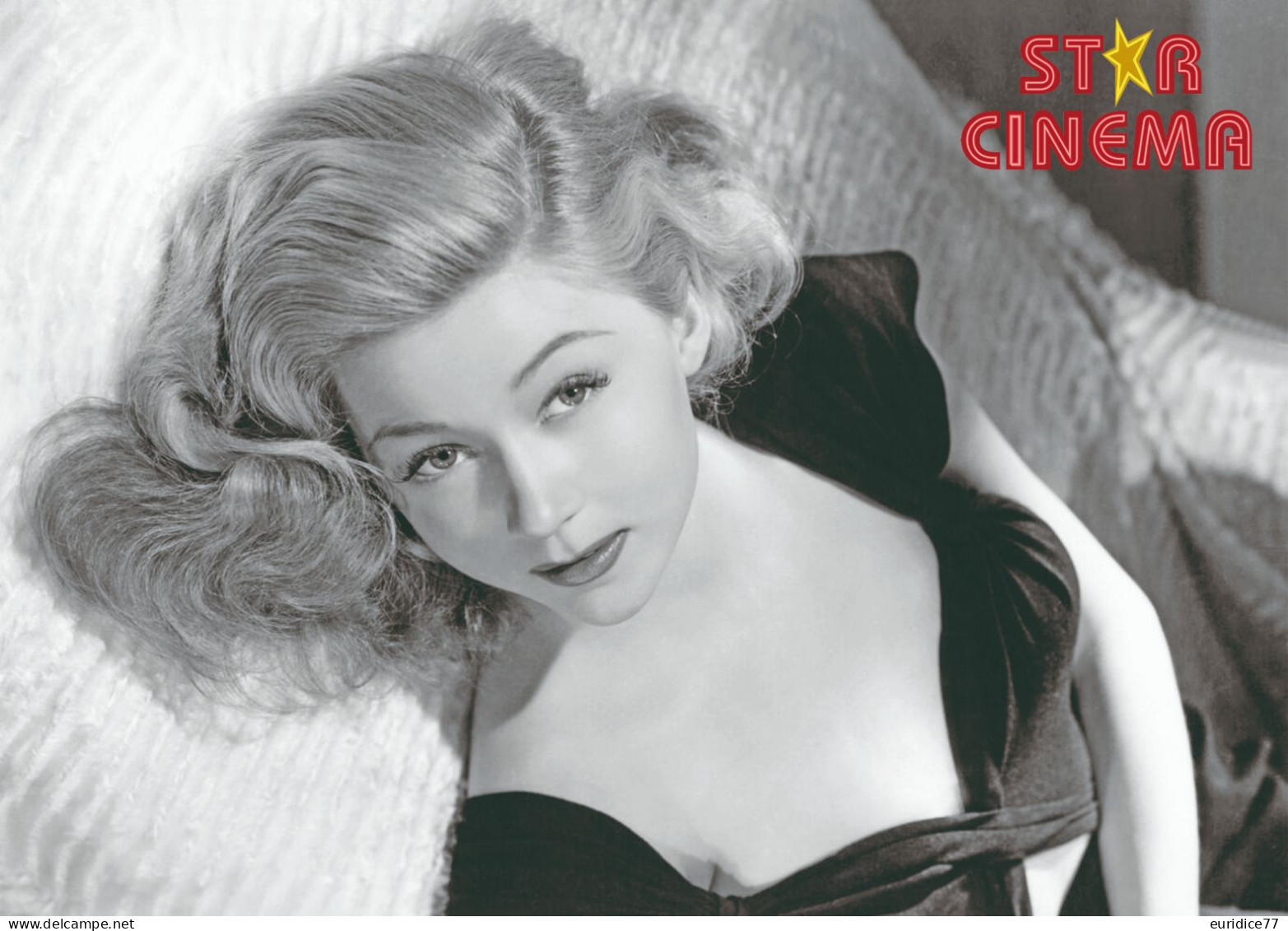 CARTEL-POSTER Size:45x32 Cm. Aprox.Stars Of Cinema - Gloria Grahame Postcard Collector - Attori