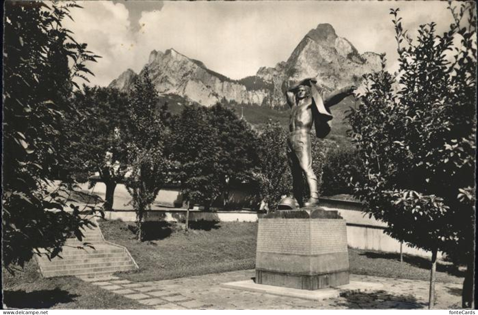 11357567 Schwyz Plastik V. H. Brandenberger Schwyz - Andere & Zonder Classificatie