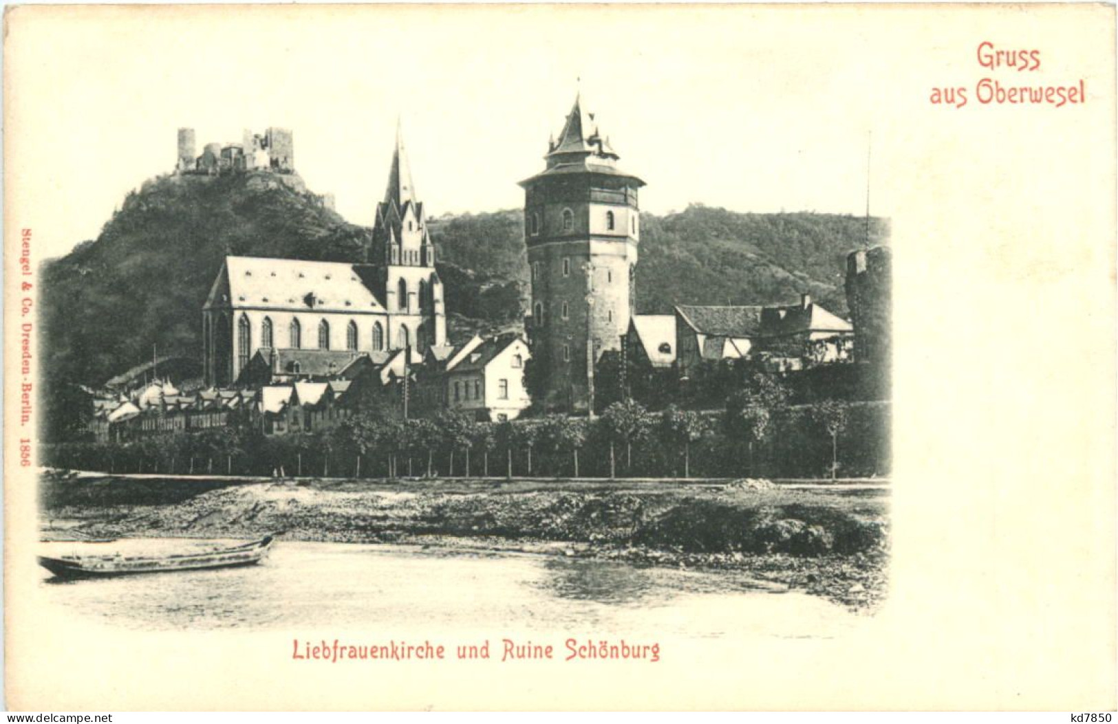 Gruss Aus Oberwesel - Liebfrauenkirche - Oberwesel