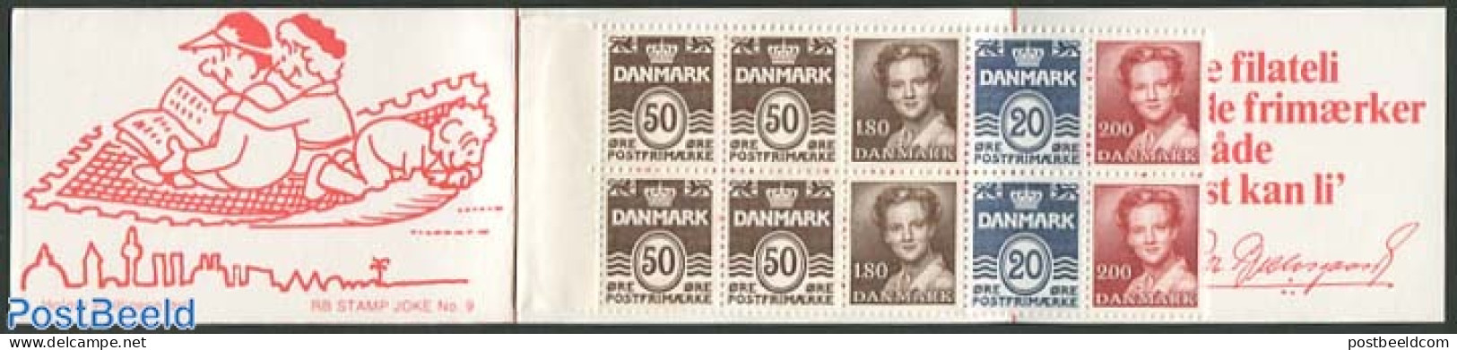 Denmark 1982 Definitives Booklet (H24 On Cover), Mint NH, Stamp Booklets - Nuovi