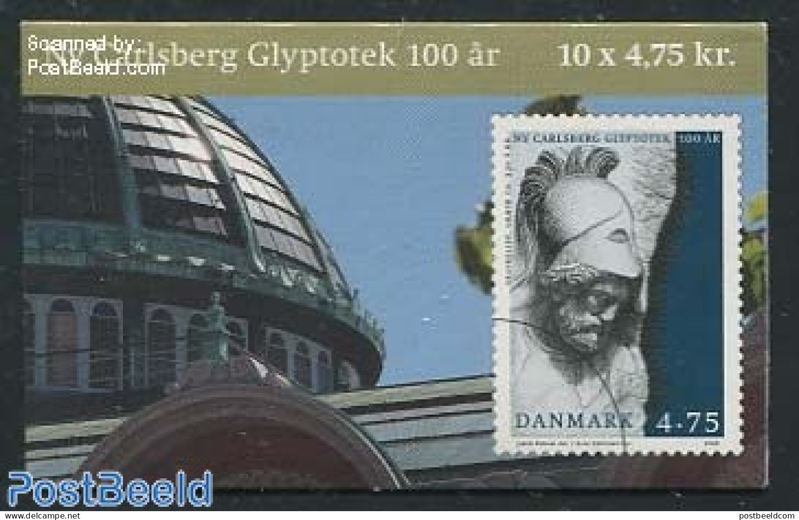 Denmark 2006 Ny-Carlsberg Glyptothek Booklet, Mint NH, Stamp Booklets - Sculpture - Nuovi