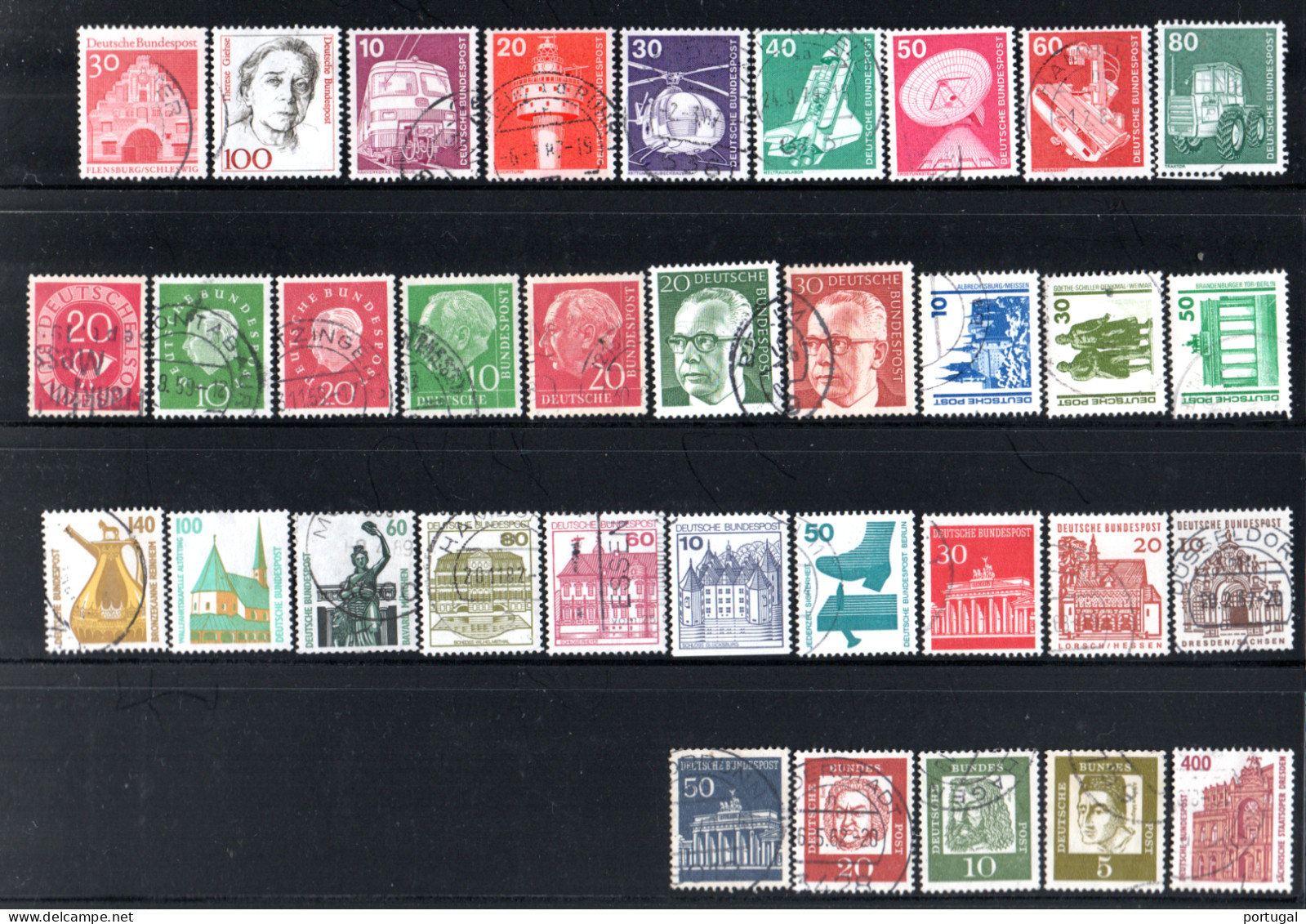 Allemagne ( 104 Timbres ) - OBLITERE - Collections