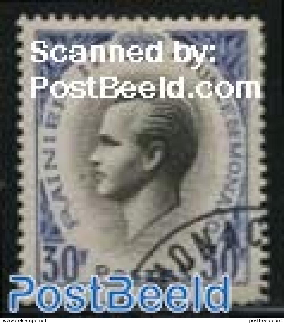 Monaco 1955 30F, Stamp Out Of Set, Mint NH - Ongebruikt