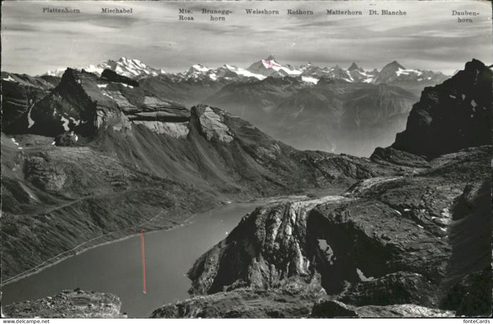 11357528 Felsenhorn Rote Kumme Walliseralpen Gemmipass Felsenhorn - Otros & Sin Clasificación