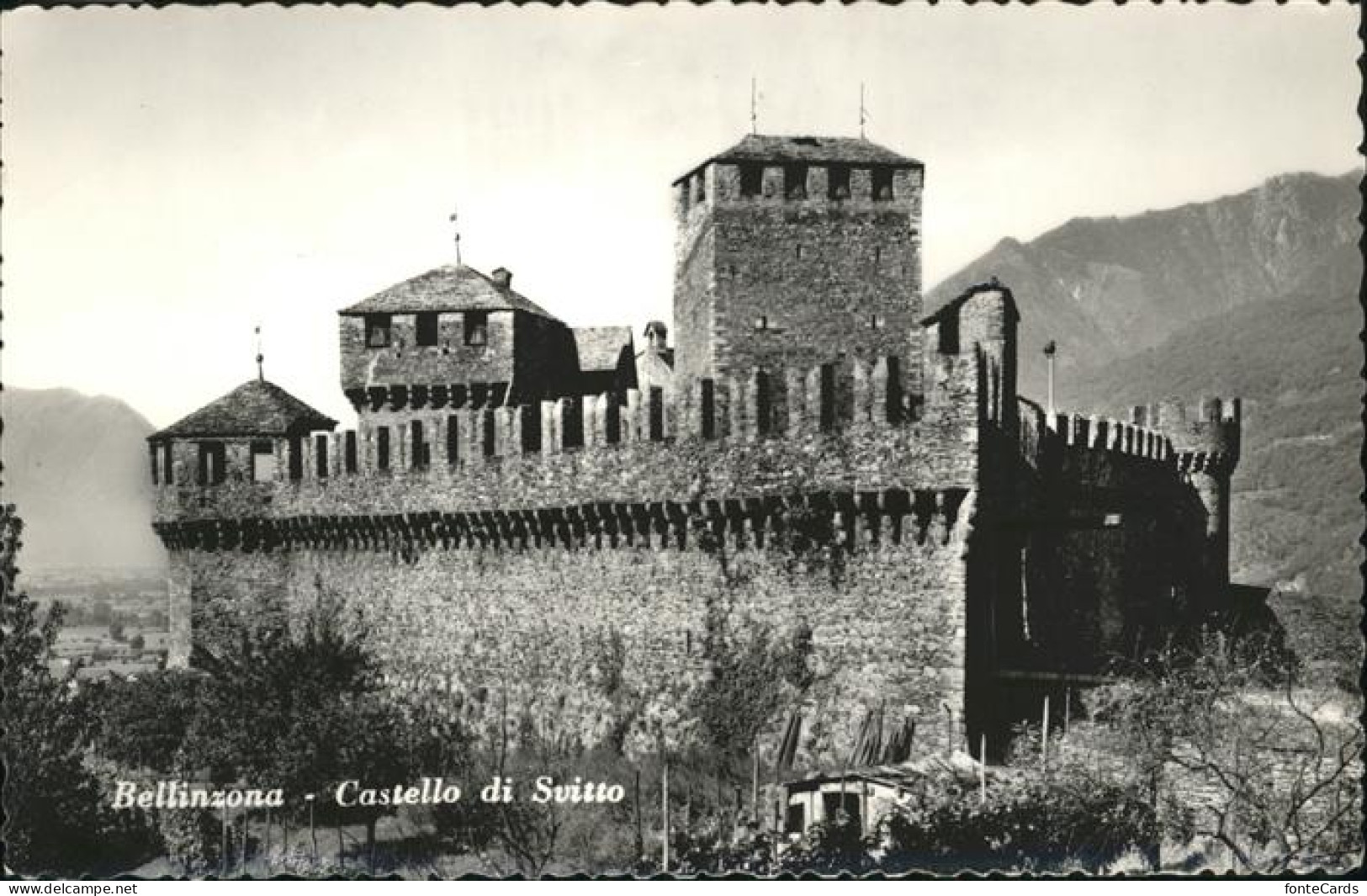 11357504 Bellinzona Castello Di Svitto Bellinzona - Autres & Non Classés