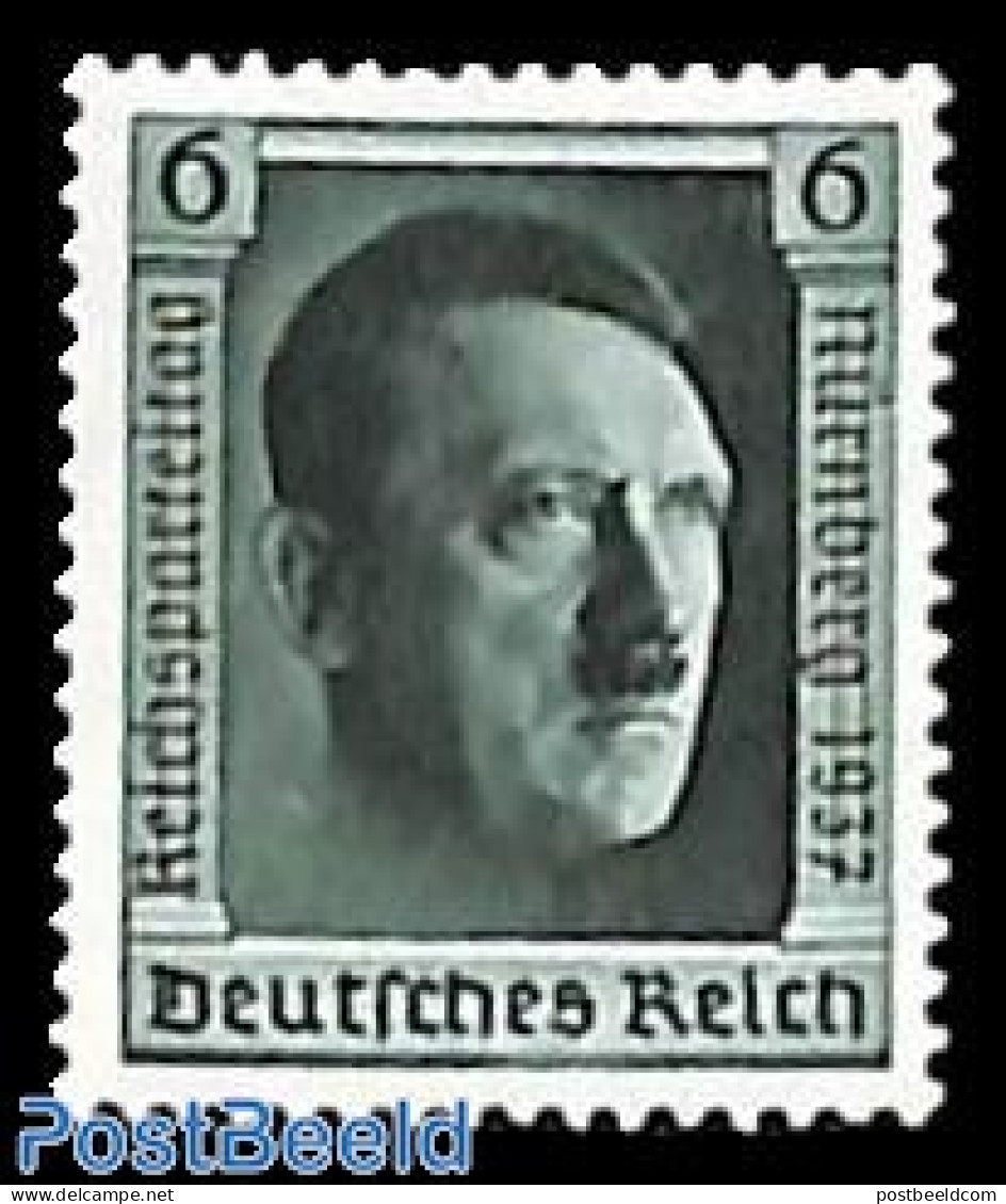 Germany, Empire 1937 Adolf Hitler 1v, Mint NH - Neufs