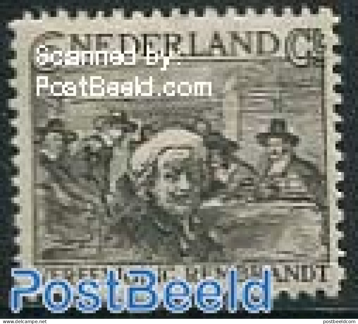 Netherlands 1930 6+5c, Stamp Out Of Set, Unused (hinged), Art - Paintings - Rembrandt - Self Portraits - Ongebruikt