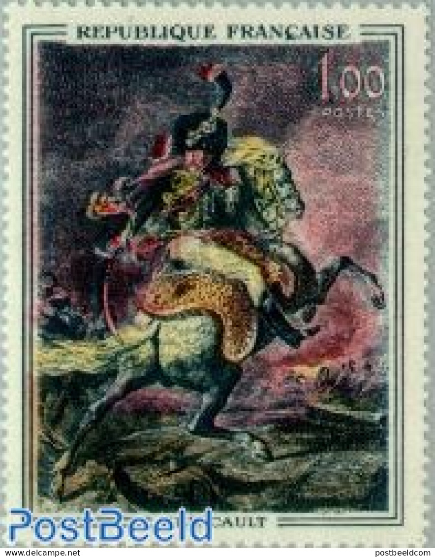 France 1962 Stamp Out Of Set, Mint NH, Nature - Various - Horses - Uniforms - Art - Paintings - Nuevos