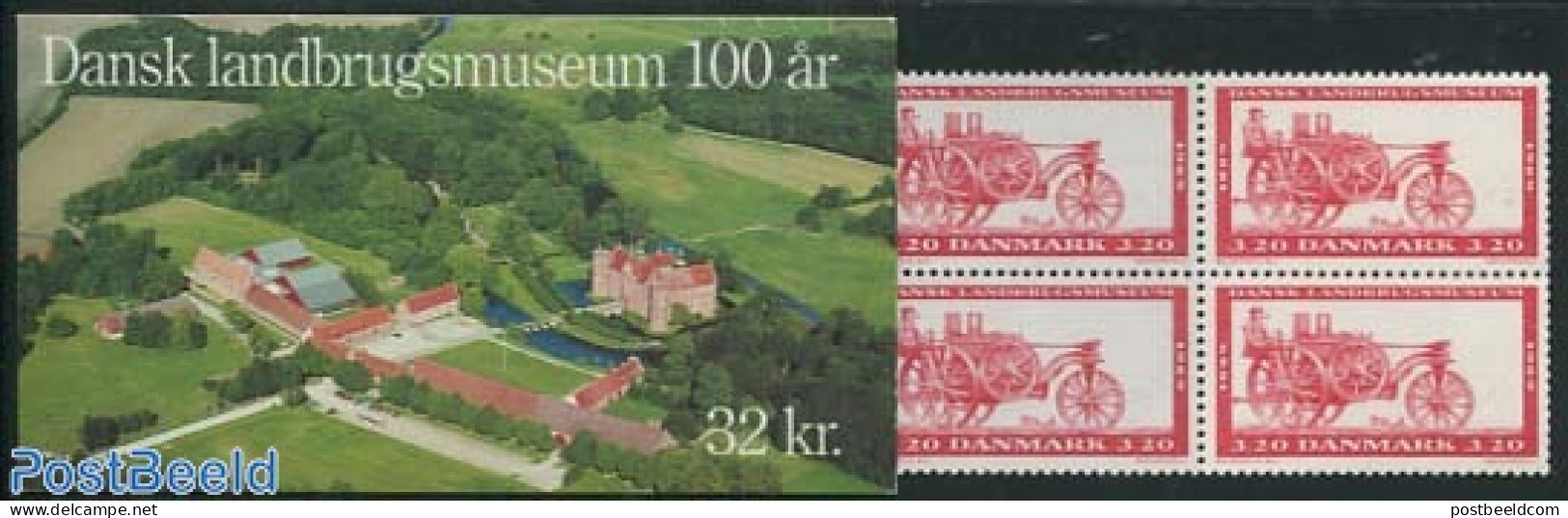 Denmark 1989 Agricultural Museum Booklet, Mint NH, Various - Stamp Booklets - Agriculture - Ungebraucht