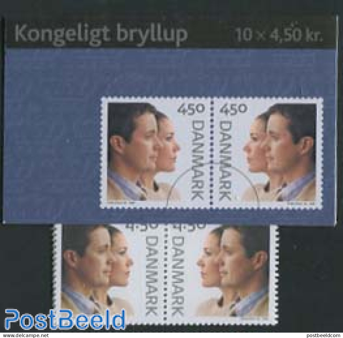 Denmark 2004 Royal Wedding Booklet, Mint NH, History - Kings & Queens (Royalty) - Stamp Booklets - Neufs