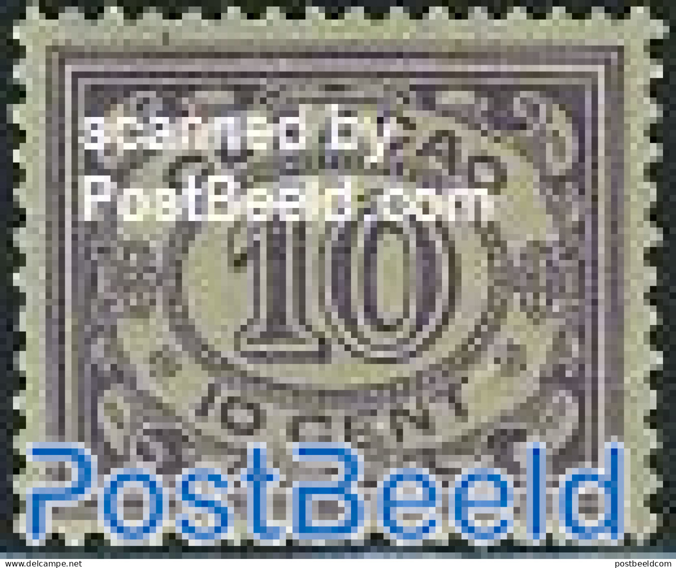 Netherlands Antilles 1922 10c, Stamp Out Of Set, Unused (hinged) - Otros & Sin Clasificación